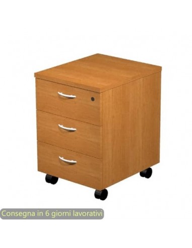 Cassettiera a tre cassetti smontata Artexport Presto 43x52x59