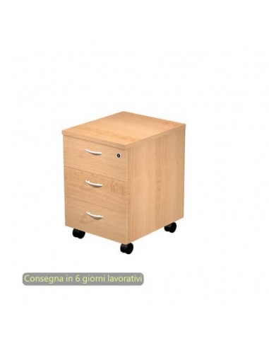 Cassettiera a tre cassetti smontata Artexport Presto 43x52x59