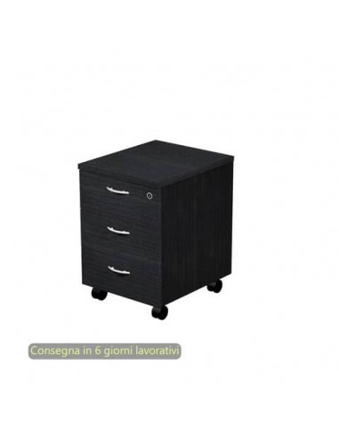 Cassettiera a tre cassetti smontata Artexport Presto 43x52x59