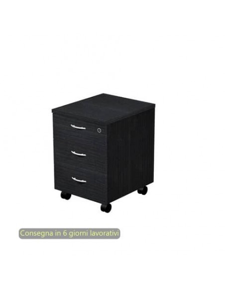 Cassettiera a tre cassetti smontata Artexport Presto 43x52x59