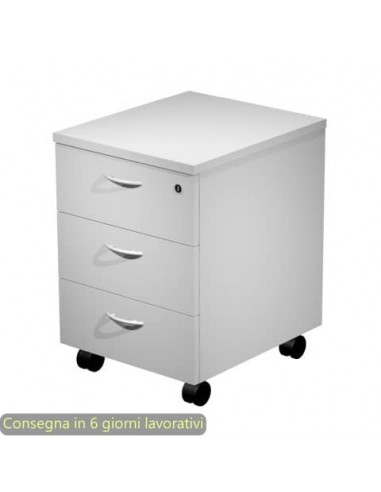 Cassettiera a tre cassetti smontata Artexport Presto 43x52x59