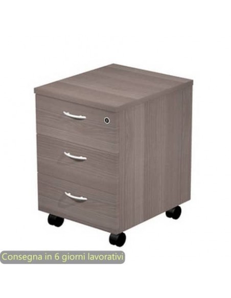 Cassettiera a tre cassetti smontata Artexport Presto 43x52x59