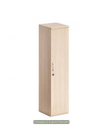 Armadio alto rovere mono anta 45x46xH.181