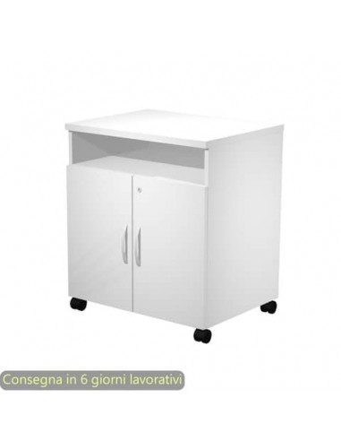 Mobile di servizio su ruote Artexport Bridge/Flex 68x52x77 cm bianco KDES/3