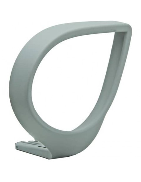 Coppia braccioli fissi ovali Unisit Jack grigio - ACCBRJCF2G