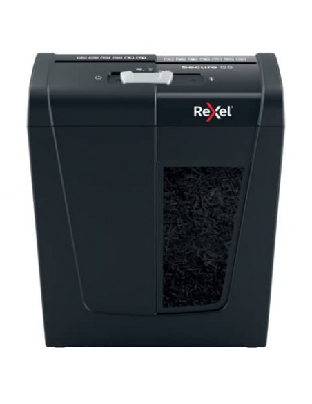 Distruggidocumenti uso personale Rexel Secure S5 - P-2 - 10 L - taglio a strisce 6 mm - 2020121EU