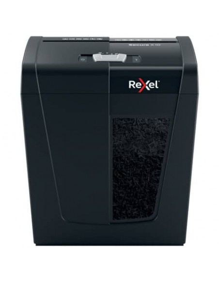 Distruggidocumenti uso personale Rexel Secure X10 - P-4 - 18 L - taglio a frammenti 4x40 mm - 2020124EU