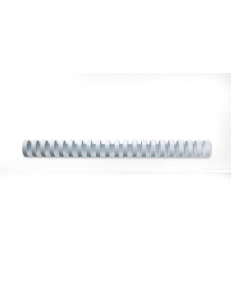 Dorsi plastici CombBind a 21 anelli - 22 mm A4 - fino a 195 fogli - conf da 100 dorsi GBC bianco - 4028612