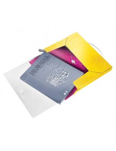 Cartella Progetti Leitz WOW dorso 3 cm - 250x30x330 mm - giallo 46290116