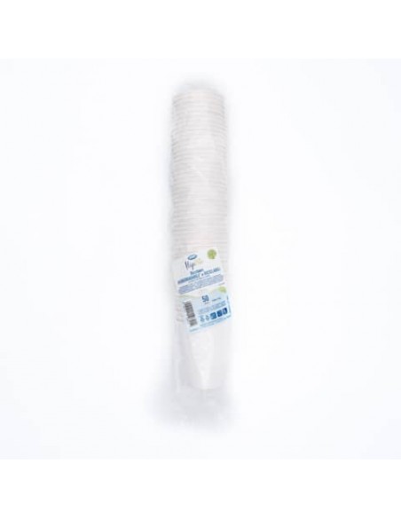 Bicchieri bianchi Bio in cartoncino PAP Ilip Fibraware 4