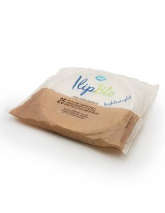 Piatti piani Bio in Mater-Bi Ø 210 mm - conf. 25 pezzi Ilip 71380