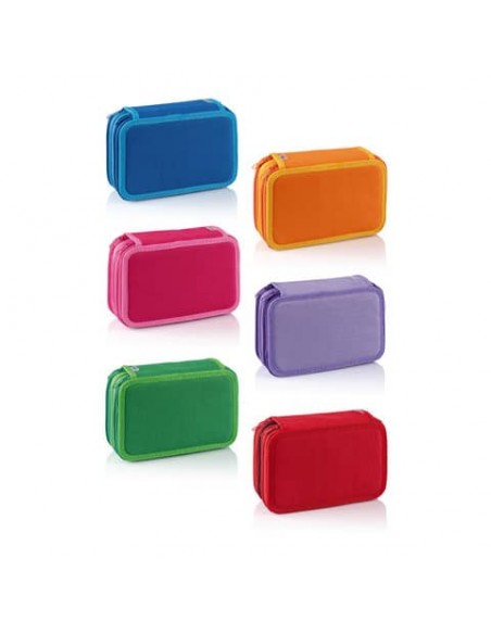 Astuccio 3 zip fantasy - 12 pastelli + 18 pennarelli CoLibrì assortiti 100501297