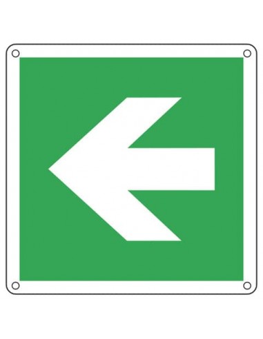 Cartello d'emergenza 12x12 cm Cartelli Segnalatori ''Freccia a destra/sinistra'' E15104K