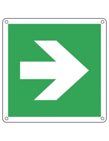 Cartello d'emergenza 25x25 cm Cartelli Segnalatori ''Freccia a destra/sinistra'' E15104X