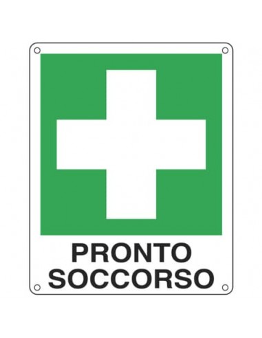 Cartello d'emergenza 12x14