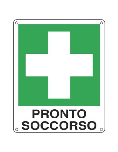 Cartello d'emergenza 12x14