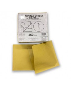 Pizza Street in carta paglia Pigna Envelopes Kami 80gr + 9gr PE - 18x18 cm Conf. 250 pz - 0250026