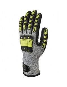 Guanto in maglia polietilene ad alte prestazioni Delta Plus - palmo doppia spalmatura nitrile Taglia 10 VV910JA10