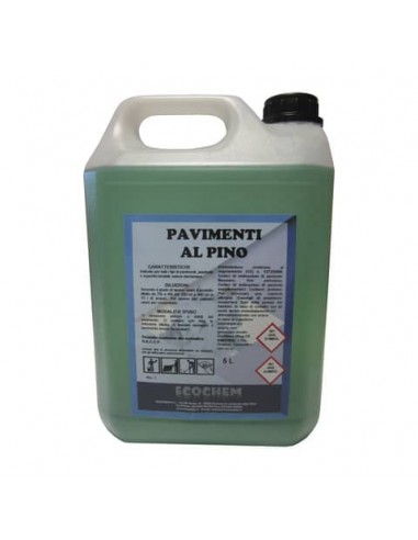 Detergente pavimenti al pino senza risciacquo Ecochem 5 lt FLY0006L005A934