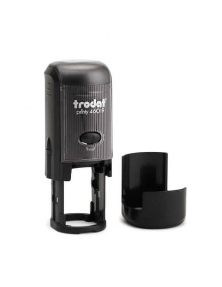 Printy 46025 - Timbro di testo PERSONALIZZATO fino a 4 righe dimensione max personalizzazione Ø25 mm -14085