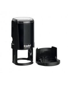 Printy 4638 - Timbro di testo PERSONALIZZATO fino a 7 righe dimensione max personalizzazione Ø38 mm - 104344