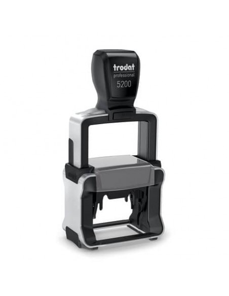 Professional 5200 - Timbro di testo PERSONALIZZATO dimensione max pers.ne 41x24 mm - fino a 6 righe - 127924