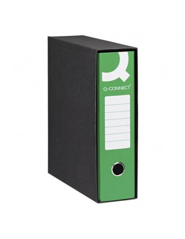 Registratore commerciale con custodia Q-Connect dorso 8 cm - 28