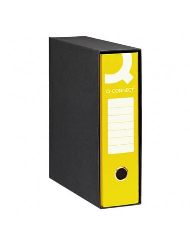 Registratore commerciale con custodia Q-Connect dorso 8 cm - 28