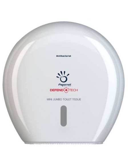 Dispenser antibatterico per carta igienica Mini Jumbo Defend Tech - 24