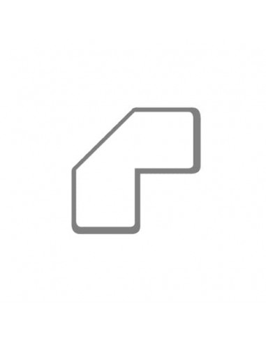 Sticker per pavimenti a L - 10x5 cm - Tarifold bianco conf. 10 pz  - B197202