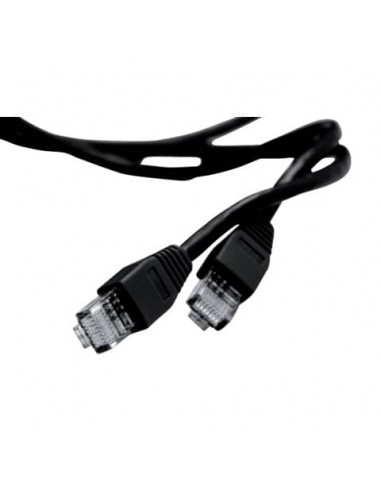 Cavo di rete UTP CAT 6 - RJ45/RJ45 - 5 m Media Range nero MRCS104