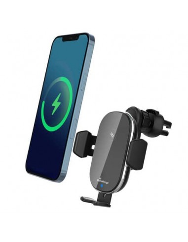 Supporto e caricatore smartphone per auto Media Range nero MRMA117