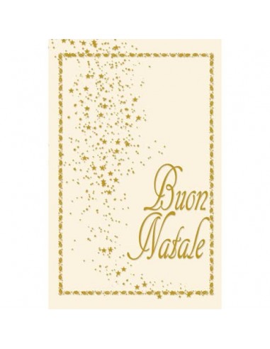 Biglietti Natalizi con busta formato 9x14 cm - conf.6 soggetti in due colori Biembi - BAD202C61