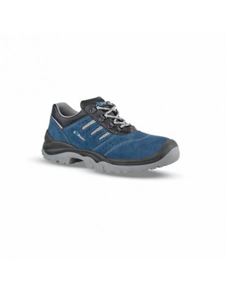 Scarpe antinfortunistiche  in pelle scamosciata Better S1P SRC blu-nere U-Power N° 41 - BC20576-41