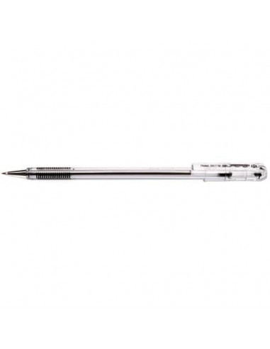 Penna a sfera Superb Comfort punta media 1 mm - conf. 12 pezzi Pentel nero BK77M-A