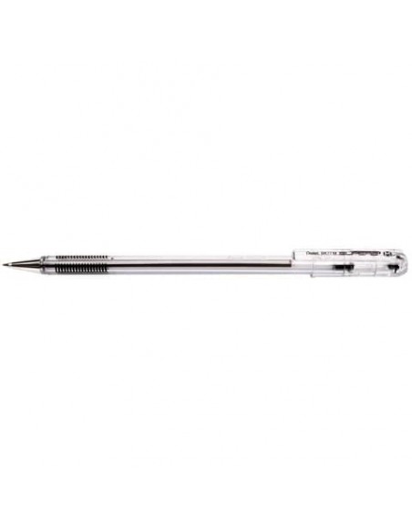 Penna a sfera Superb Comfort punta media 1 mm - conf. 12 pezzi Pentel nero BK77M-A
