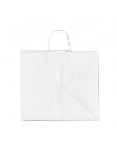 Borsa portapizza stampa generica 33x37x31 cm conf. 200 pz Rex-Sadoch kraft bianco - PIZZAPACKBIA
