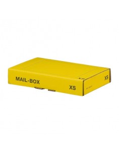 Scatole postali gialle 244x145x43 mm - conf. 20 pz Bong misura XS 212151020