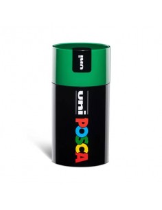 Gift Box marcatore a tempera punta media colori assortiti Uni Posca tappo barattolo verde - M 84008578