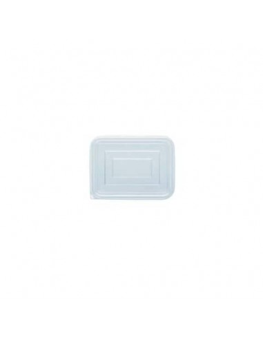 Coperchi trasparenti polistirene C/12 conf. 100 pz Dopla 156x115 mm 28068
