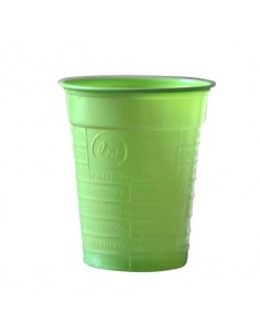 Bicchieri Dopla 200 ml R marcati - conf. 100 pz - verde acido 2738