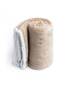 Coperta fleece e sherpa Liriope - beige/bianco 1403013