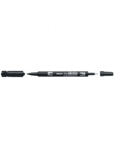 Marcatore permanente Pilot TWIN Begreen doppia punta in fibra 0