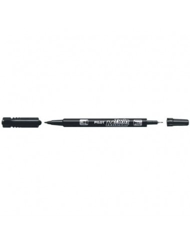 Marcatore permanente Pilot TWIN Begreen doppia punta in fibra 0