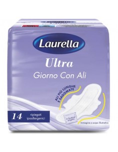 Assorbenti Ultra giorno con ali Laurella conf. 14 pezzi - 01011.1