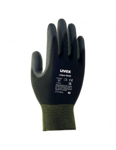 Guanti protettivi UNIPUR 6639 - rischi meccanici - nero Uvex TG. 11 6024811