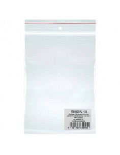 Buste con chiusura a pressione trasparenti in LDPE Donau 21