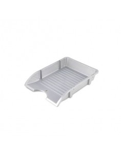 Vaschette portacorrispondenza in PPL infrangibile A4 Donau argento 7455001PL-38