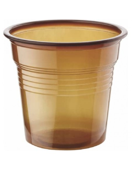 Bicchieri da caffè in polistirene Dopla Professional - 80 ml - conf. 50 pezzi - 42110