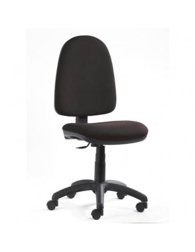 Seduta operativa Seditaly Sofia CPM con meccanismo a contatto permanente tessuto ignifugo senza braccioli nero